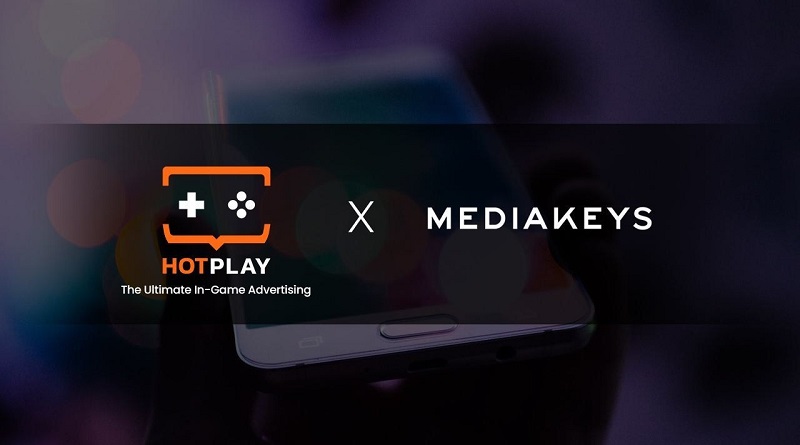  HotPlay announces Strategic Partnership with Mediakeys, an international multi-media advertising company, to accelerate the HotPlay In-Game Advertising platform global expansion