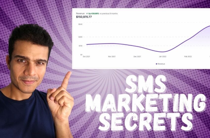  SMS Marketing Secrets for Ecommerce (436.69% increase in Revenue)