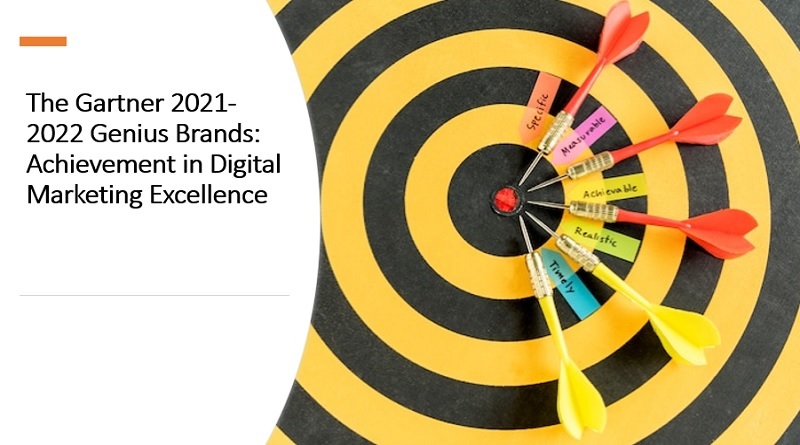  The Gartner 2021-2022 Genius Brands: Achievement in Digital Marketing Excellence