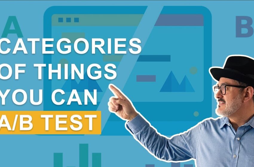  Categories of A/B Testing Ideas