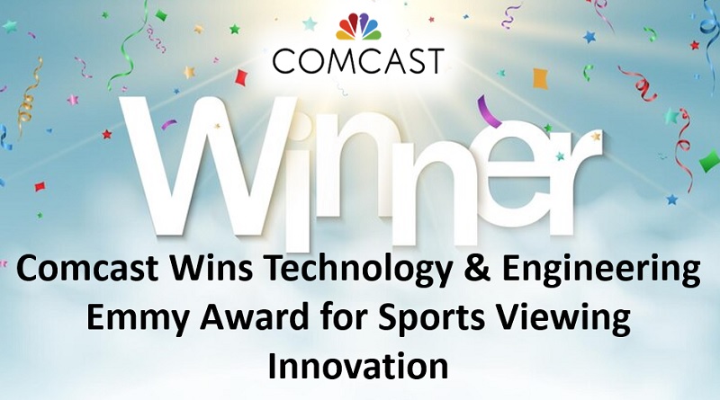  Comcast Wins Technology & Engineering Emmy Award for Sports Viewing Innovation