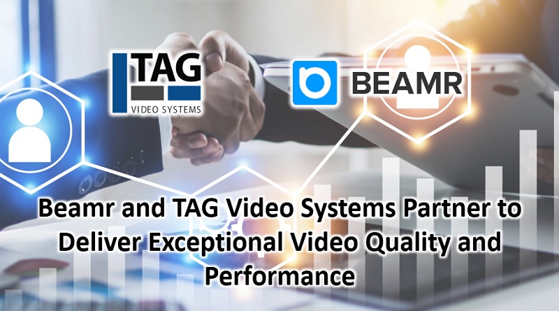  Beamr and TAG Video Systems Partner to Deliver Exceptional Video Quality and Performance